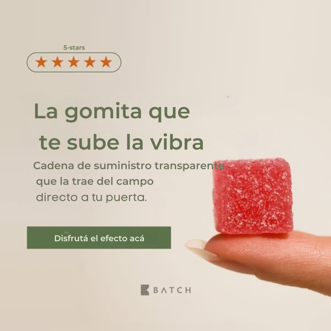 Gomitas Recreativas Hybrid sabor Sandía - BATCH™