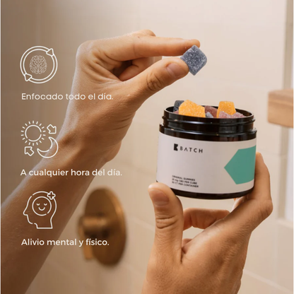 Gomitas de CBD Anti Estrés - BATCH™